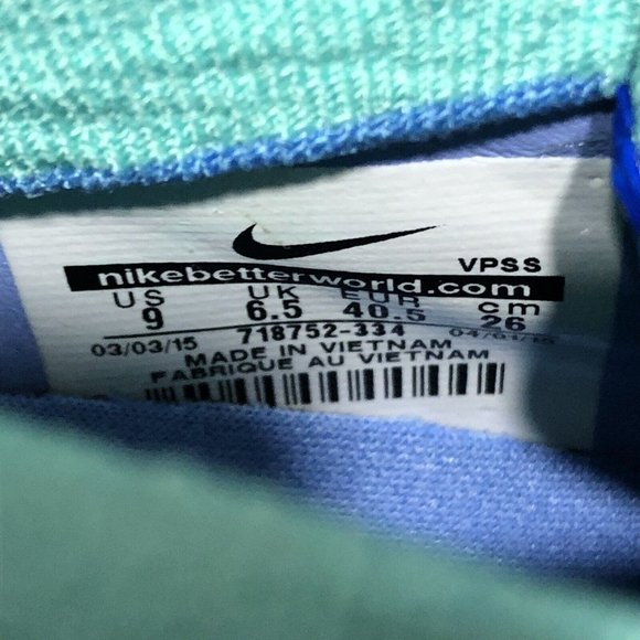 Women 9 NIKE Hypervenom Phantom II DF FG Hyper Turquoise Green Soccer Cleats New - Picture 7 of 7